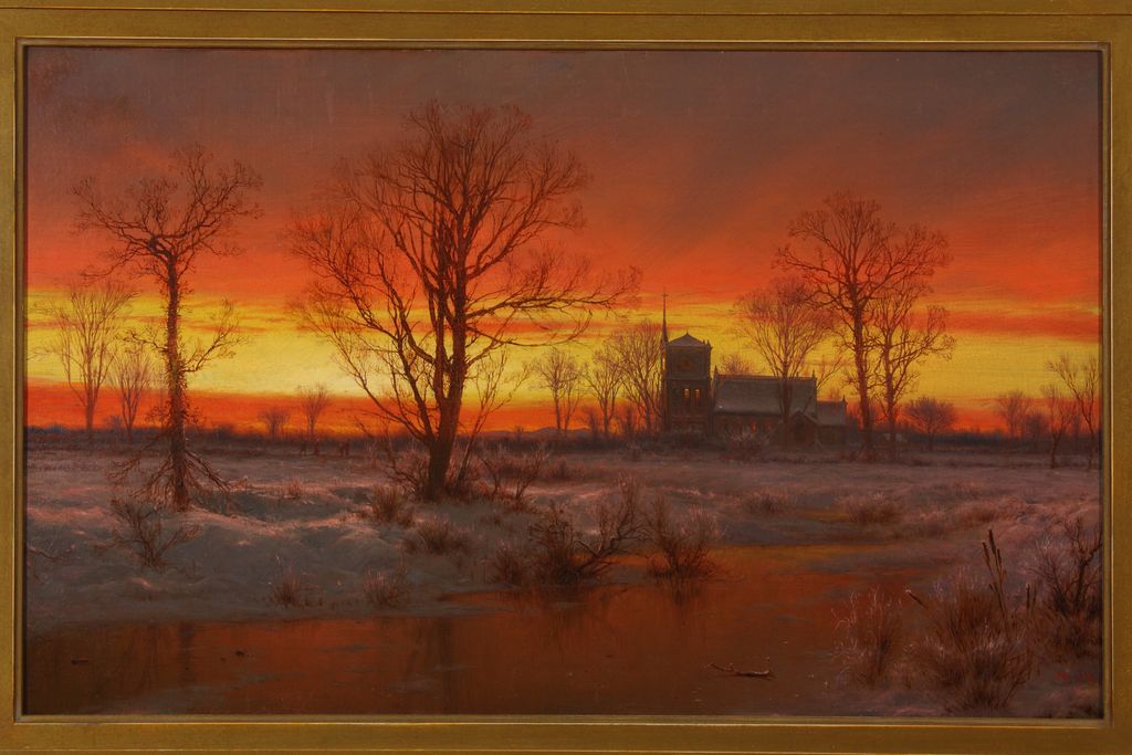 Sunset, Winter
