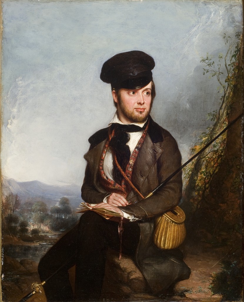 The Angler (Portrait of Charles Lanman)
