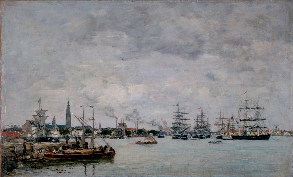 Antwerp, Boats on the Scheldt