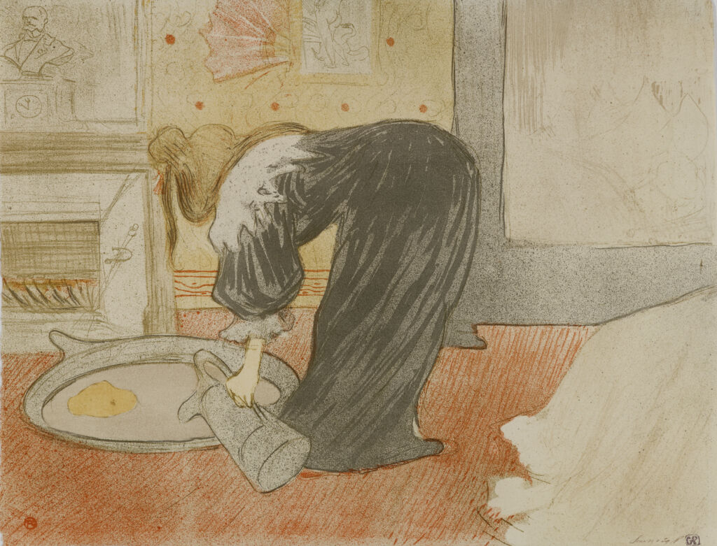 Elles: Woman with a Tub (Femme au tub; Le Tub)