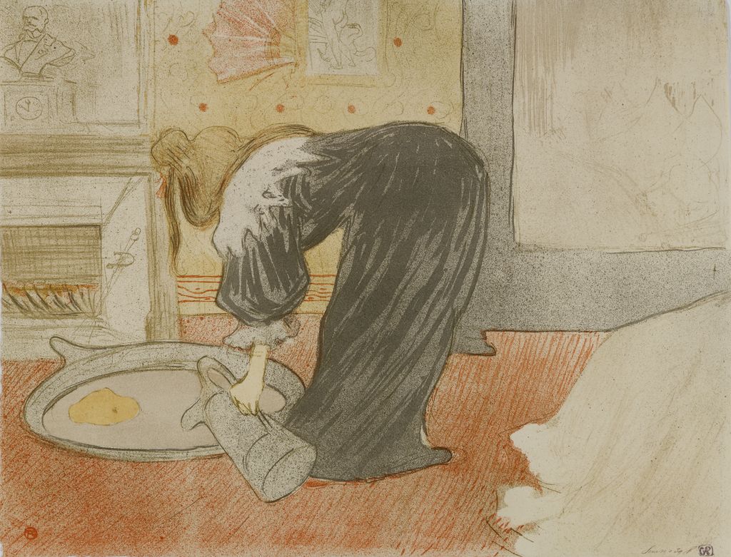 Elles: Woman with a Tub (Femme au tub; Le Tub)