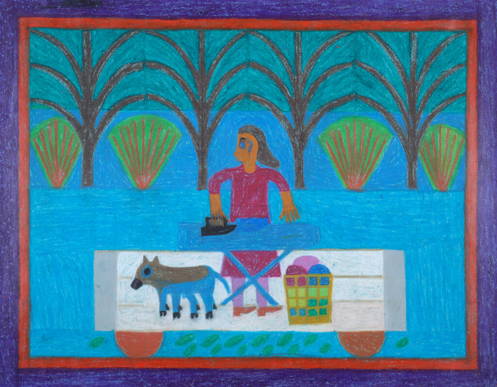 Untitled (Woman Ironing)