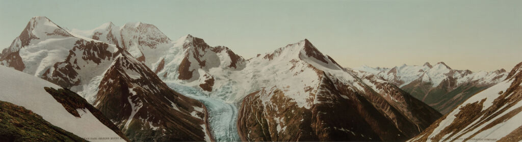 Mt. Fox and Mt. Dawson from Asulkan Pass, Selkirk Mountains