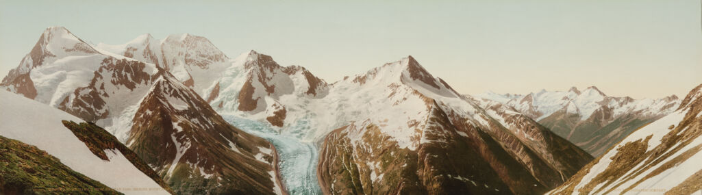Mt. Fox and Mt. Dawson from Asulkan Pass, Selkirk Mountains