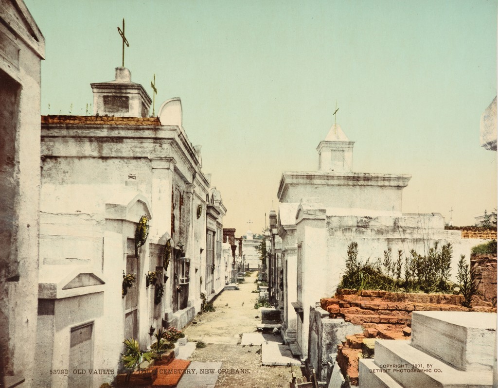 Old Vaults in St. Louis Cemetary, New Orleans