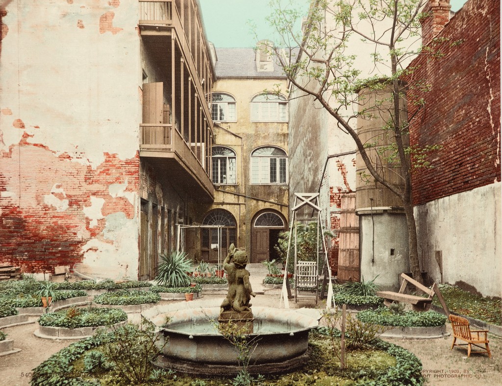 Old French Courtyard, New Orleans
