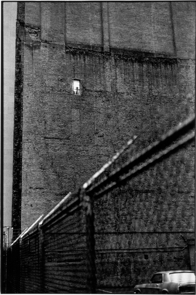 Man in Wall Window, New York City
