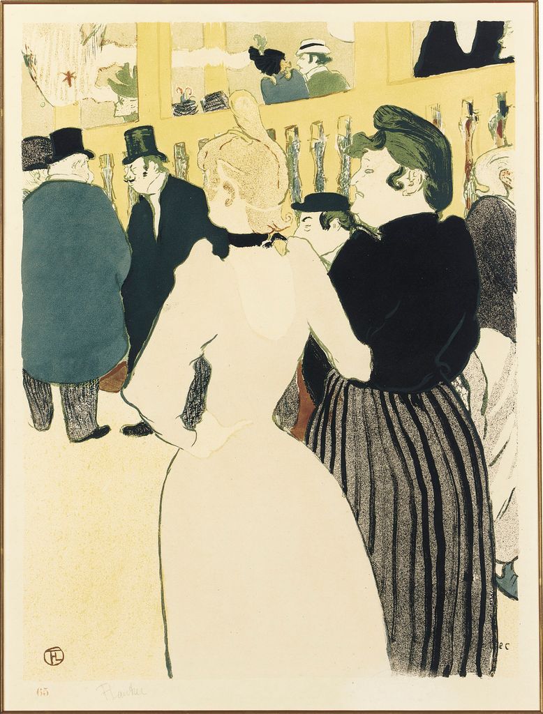 La Goulue and Her Sister or La Goulue and La Môme Fromage at the Moulin Rouge (La Goulue et sa soeur ou La Goulue et La Môme Fromage au Moulin Rouge)