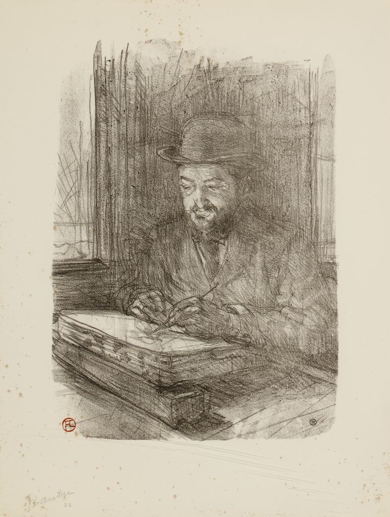 The Good Engraver: Adolph Albert  (Le Bon Graveur:  Adolphe Albert)