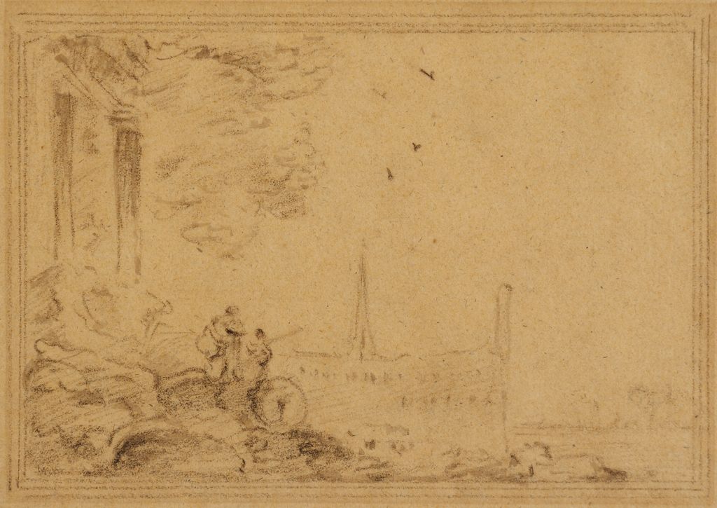 Landscape with Figures and Buildings