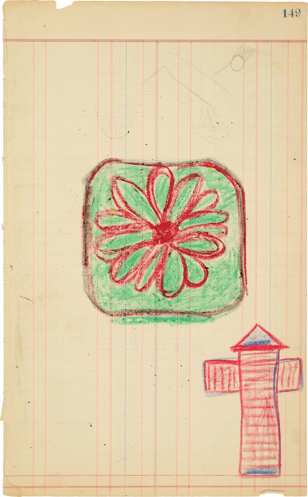 Untitled (Flower and Hydrant or Cross)