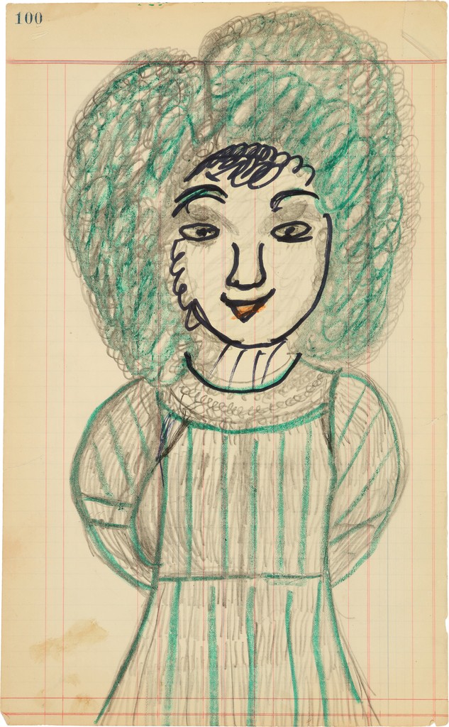 Untitled (Woman with Green Hair)