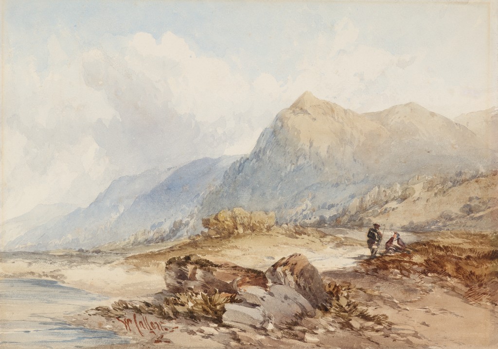 Landscape with Highland Figures