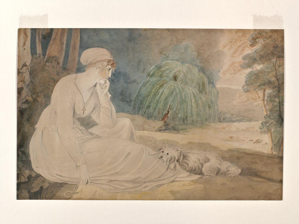 Maria and her Dog Silvio