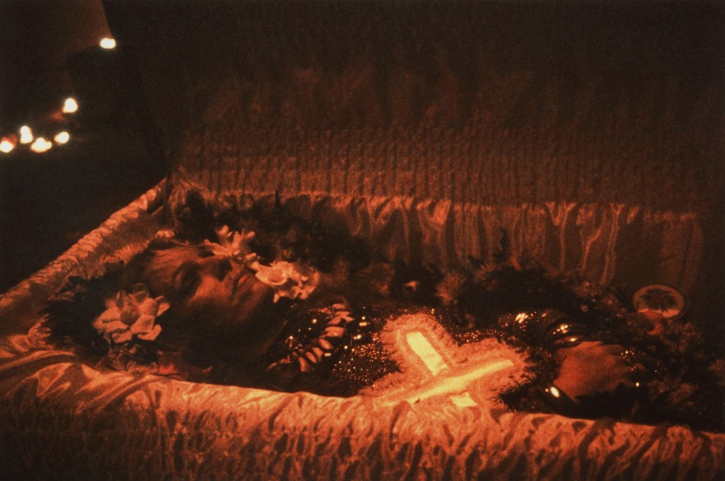 Cookie in Her Casket, NYC, 1989