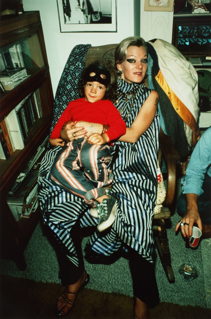 Cookie with Max at My Birthday Party, Provincetown, 1977