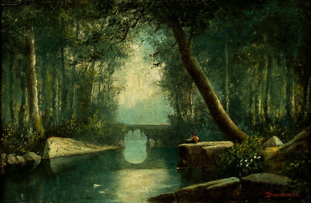 Woodland Stream, An Idyll