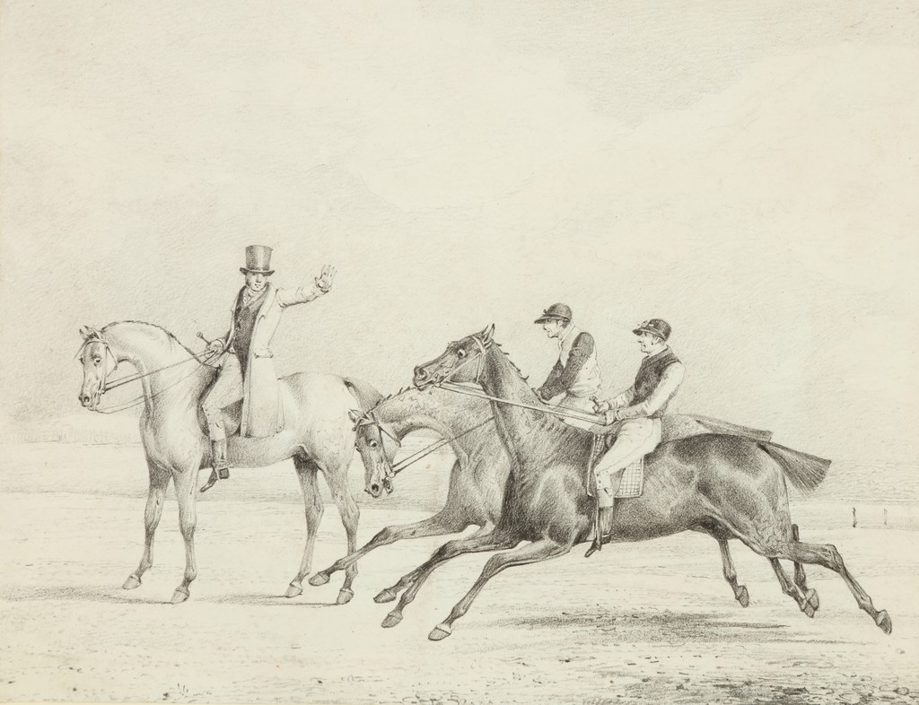 Scene from a Horse Race