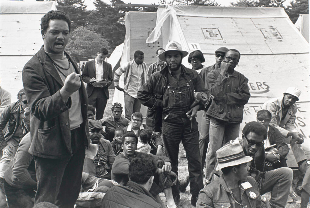 Jesse Jackson of the Southern Christian Leadership Conference (SCLC) Addresses the Crowd at the Poor People’s March, Washington, D.C.