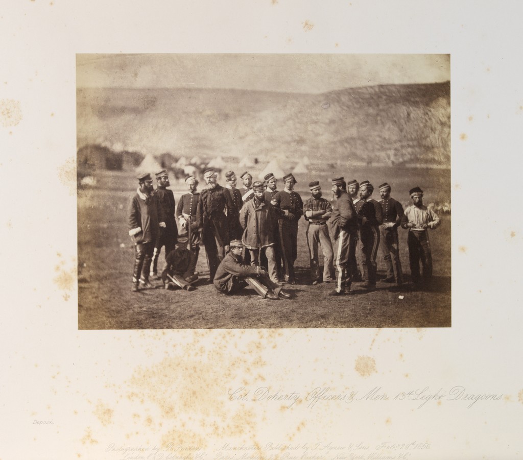Col. Doherty, Officers, and Men, 13th Light Dragoons