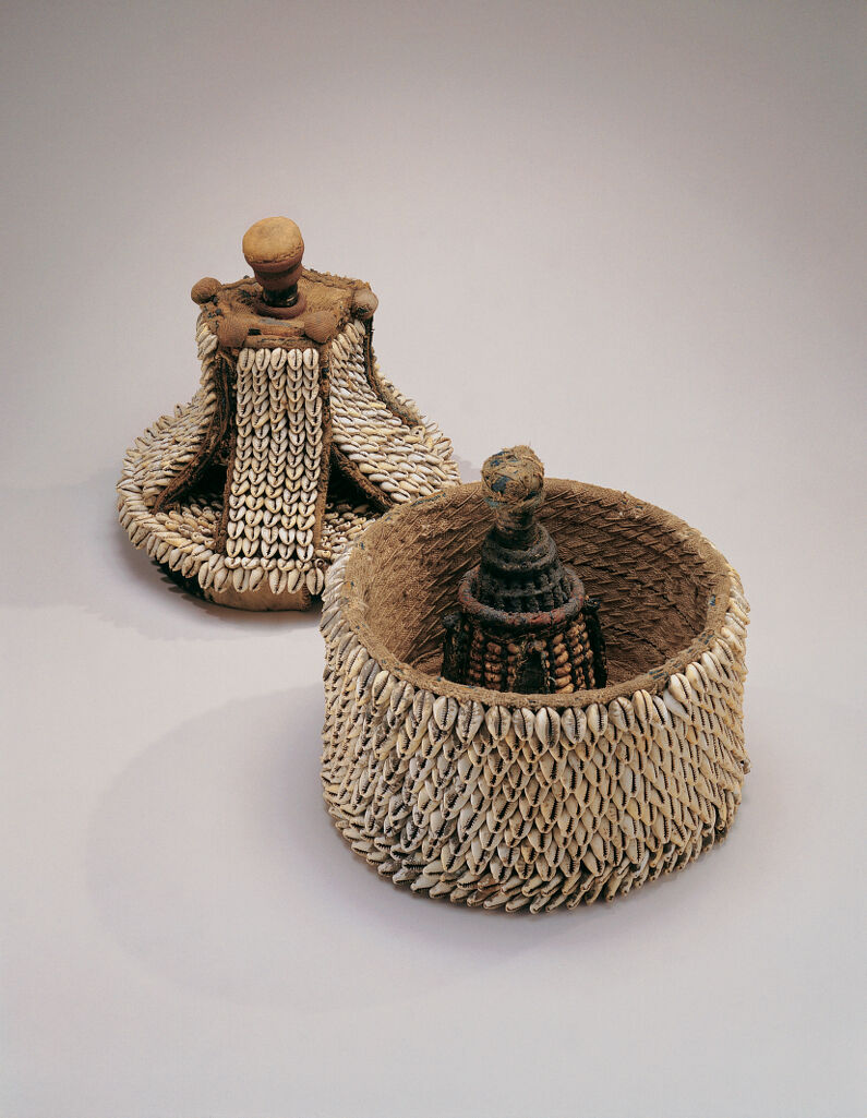 Shrine for the Head (Ibori) inside Its Container (Ile Ori)