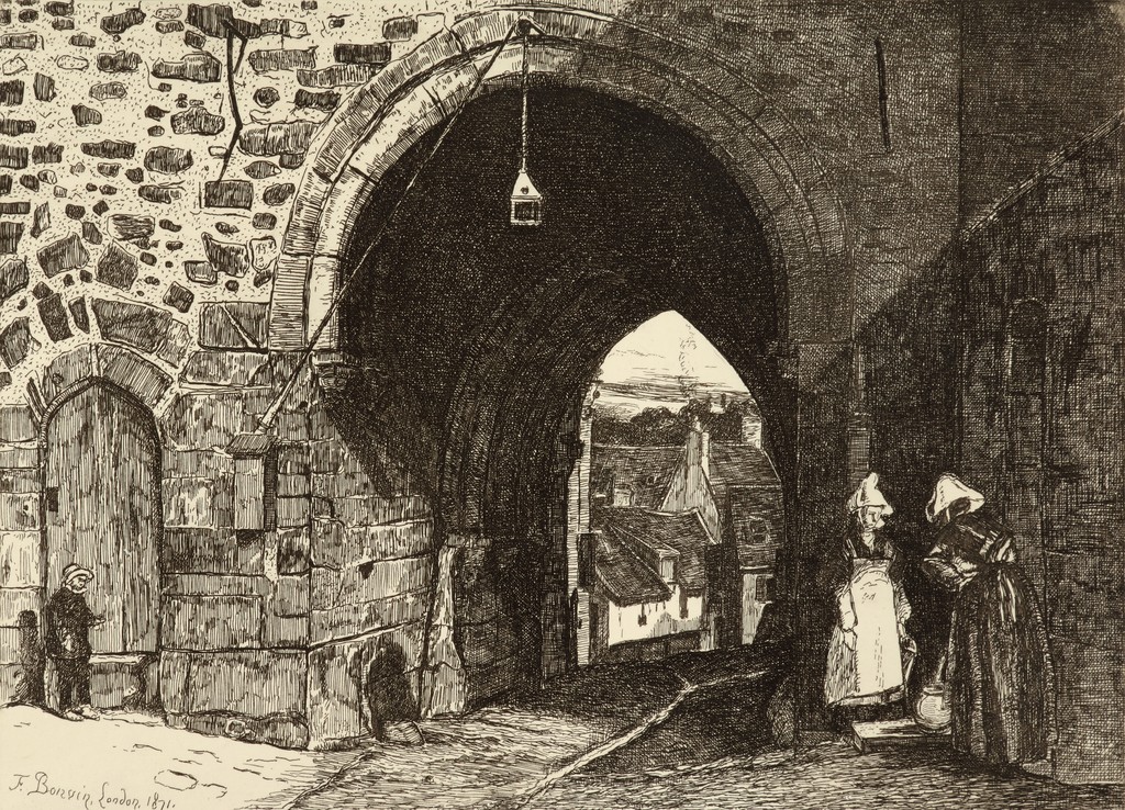 Archway (La Porte de St. Malo à Dinan)