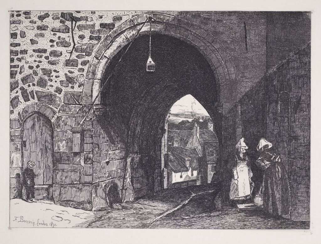 Archway (La Porte de St. Malo à Dinan)
