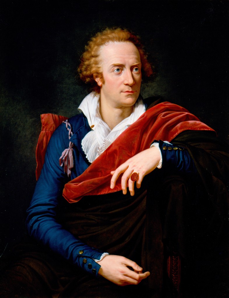 Portrait of Count Vittorio Alfieri