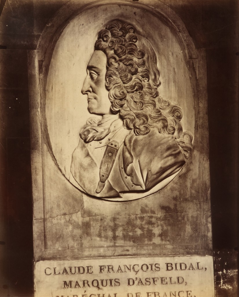 Saint-Roch, Tombeau de Claude Fracois Bidal, Marquis d’Asfeld