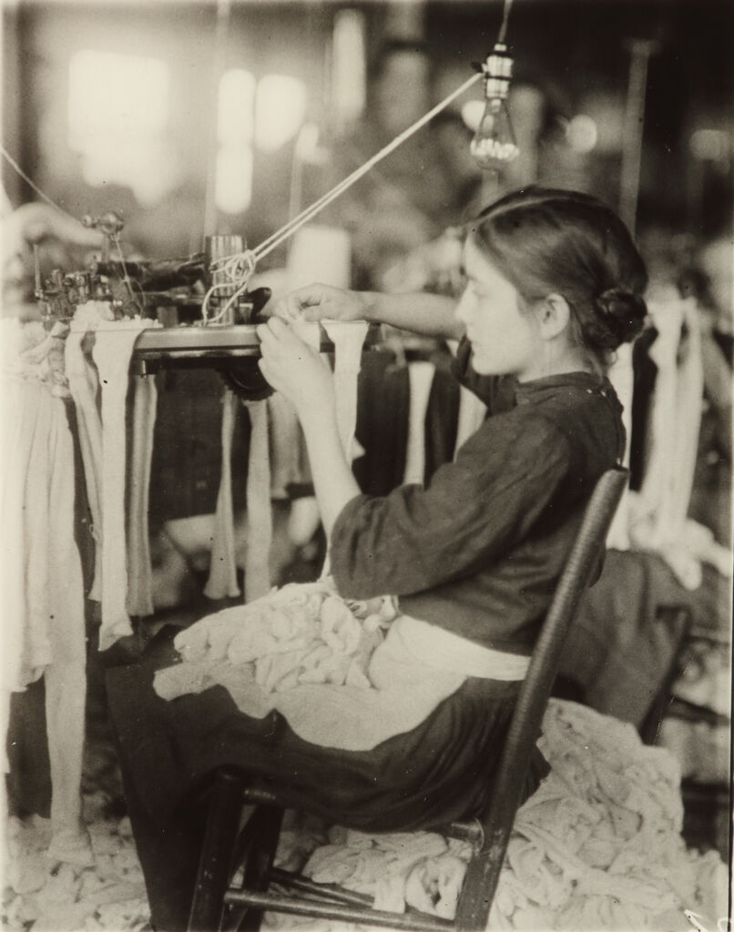 Turner in a Hosiery Mill, Rome, Georgia