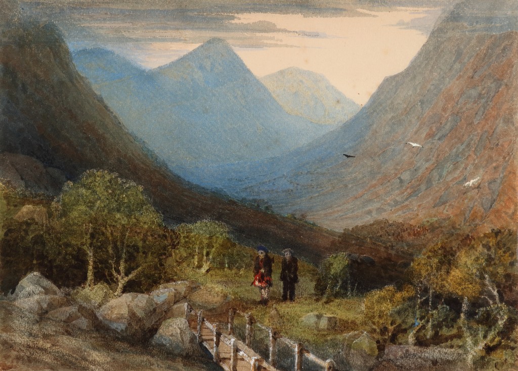 Figures in a Valley, Isle of Arran