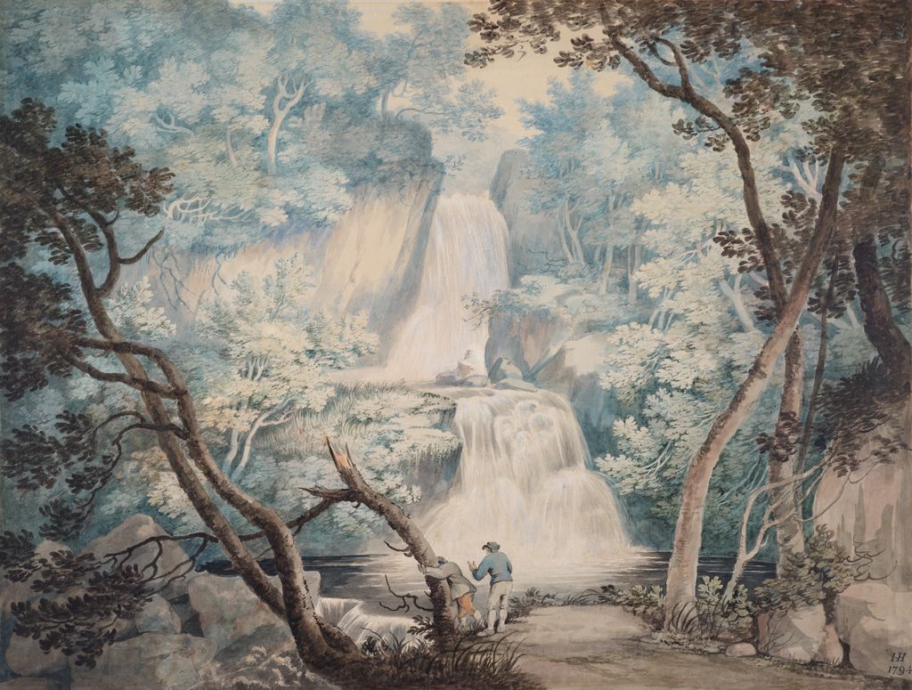 The Upper Fall, Rydal, Westmorelandshire