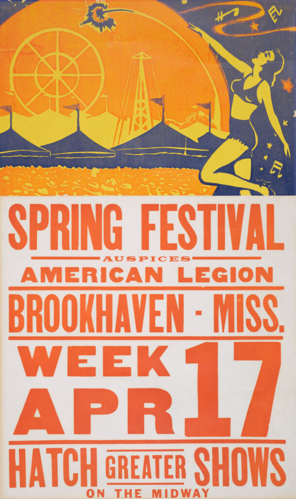 Spring Festival: Auspices American Legion, Brookhaven- Miss.