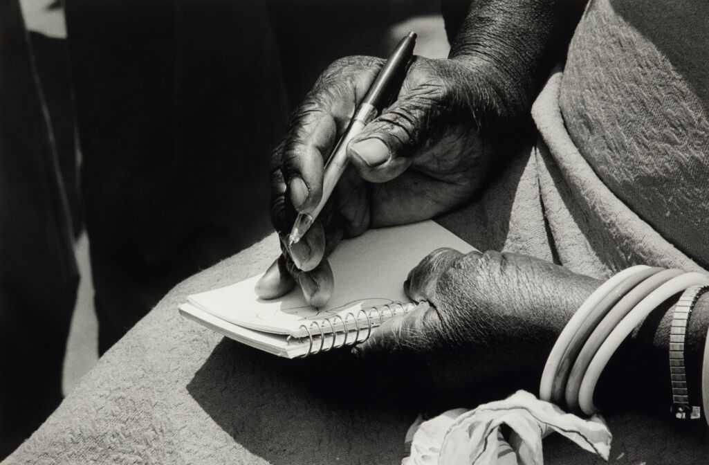 Nellie Mae Rowe’s Hands, New York City