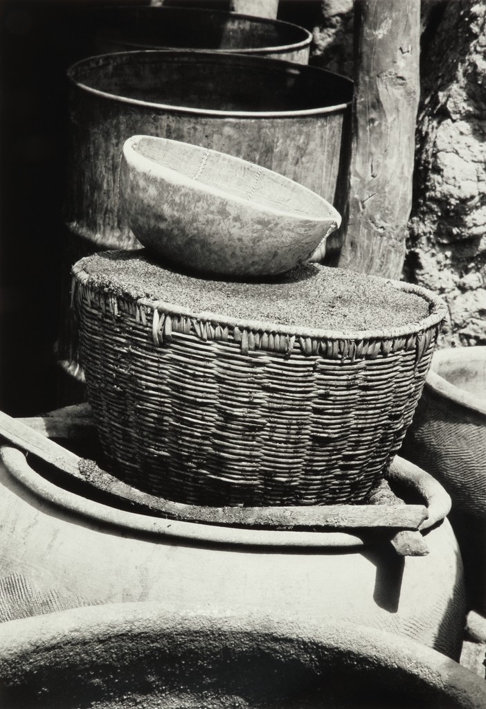 Woven Baskets of Grain