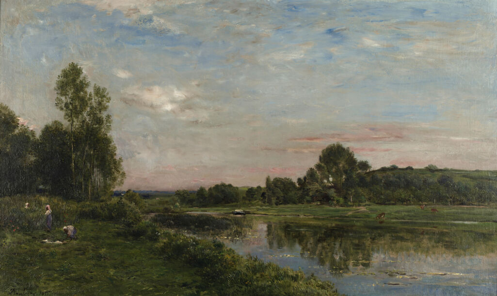 Banks of the Oise River