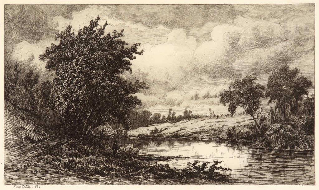 On the Shepang River, Connecticut
