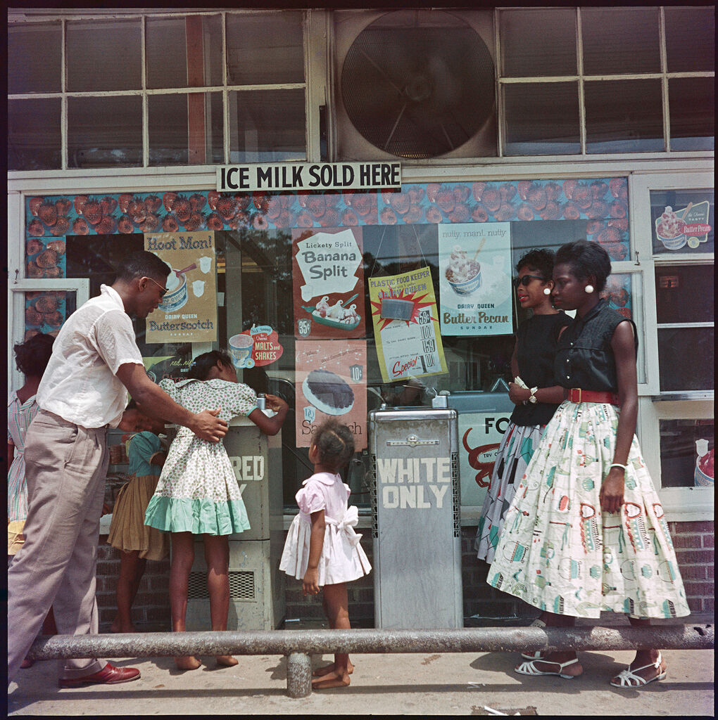 At Segregated Drinking Fountain, Mobile, Alabama