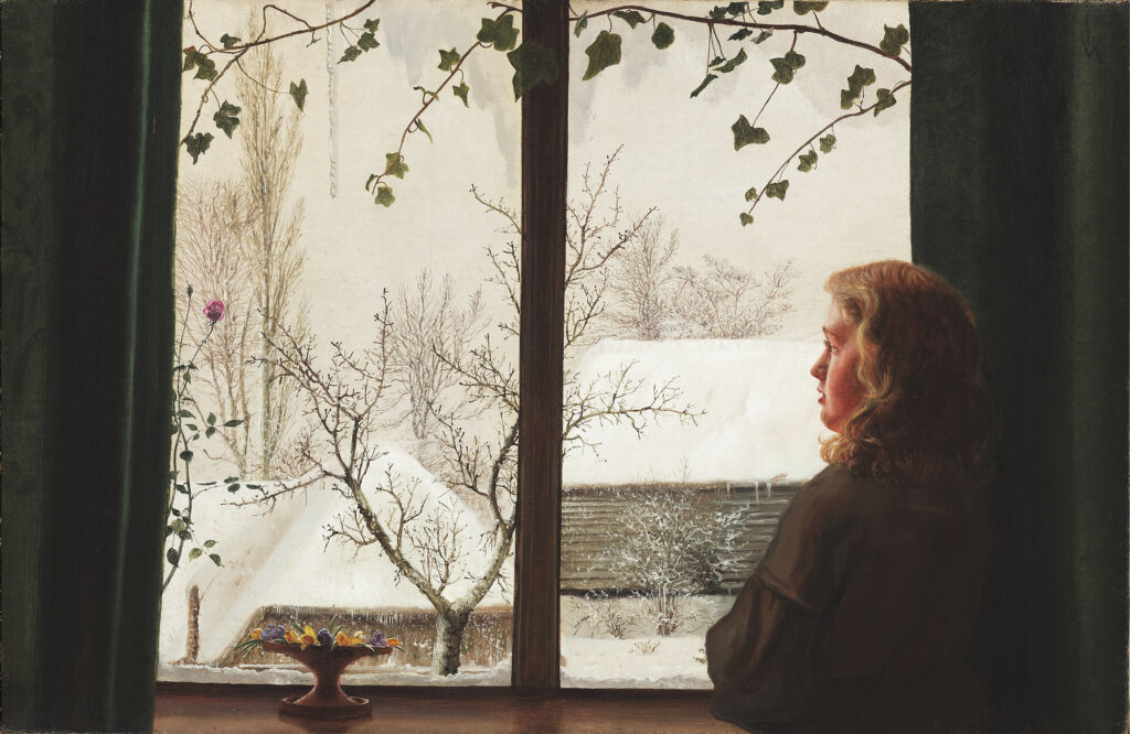 Girl at a Window