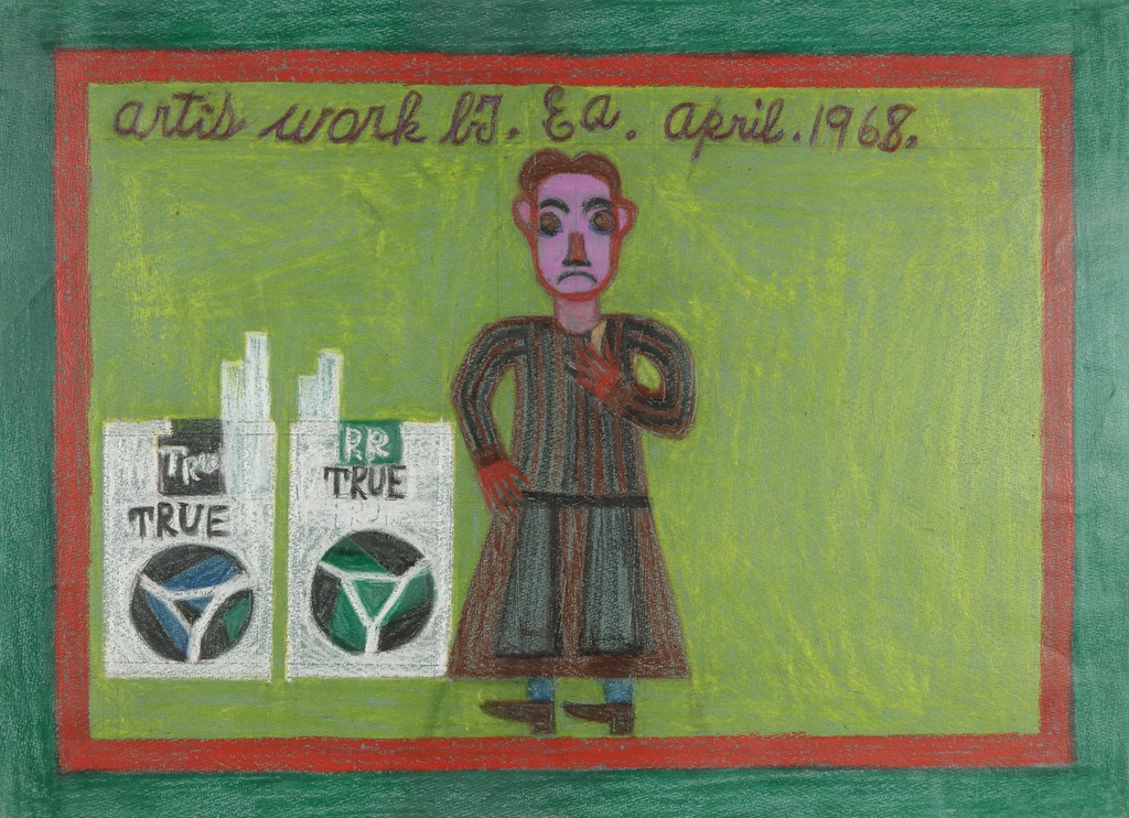 Woman with True Cigarettes