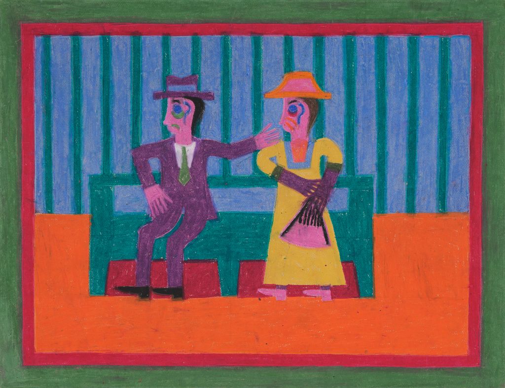 Man and Woman on Couch