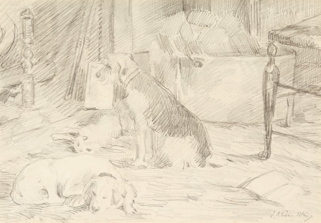 Dogs at the Hearth
