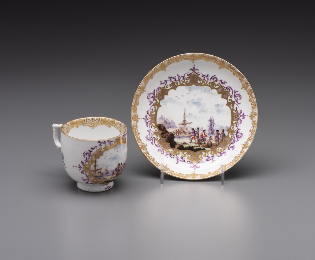Chocolate Cup and Saucer