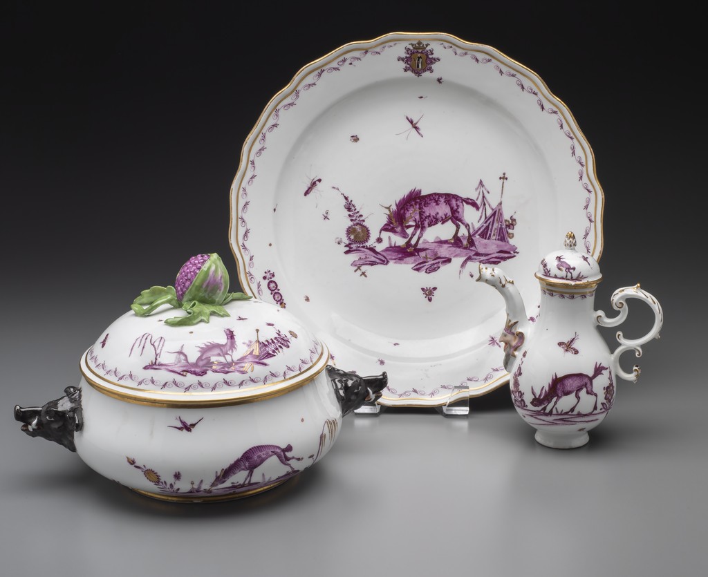 Tureen, Stand, and Cruet from the Münchhausen Service