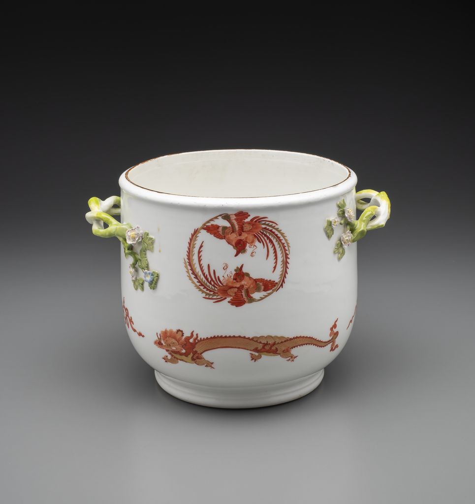 Red Dragon Service Bowl