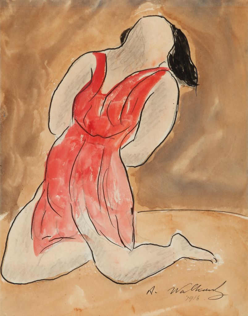 Isadora Kneeling