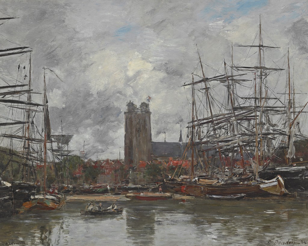Dordrecht – View of the Port (Dordrecht – Vue du Port)