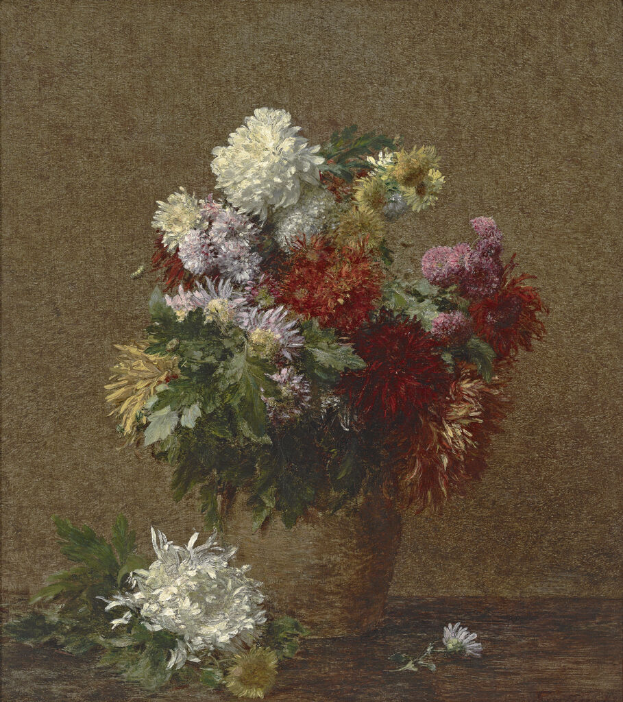 Large Bouquet of Chrysanthemums (Grand Bouquet de chrysanthèmes)