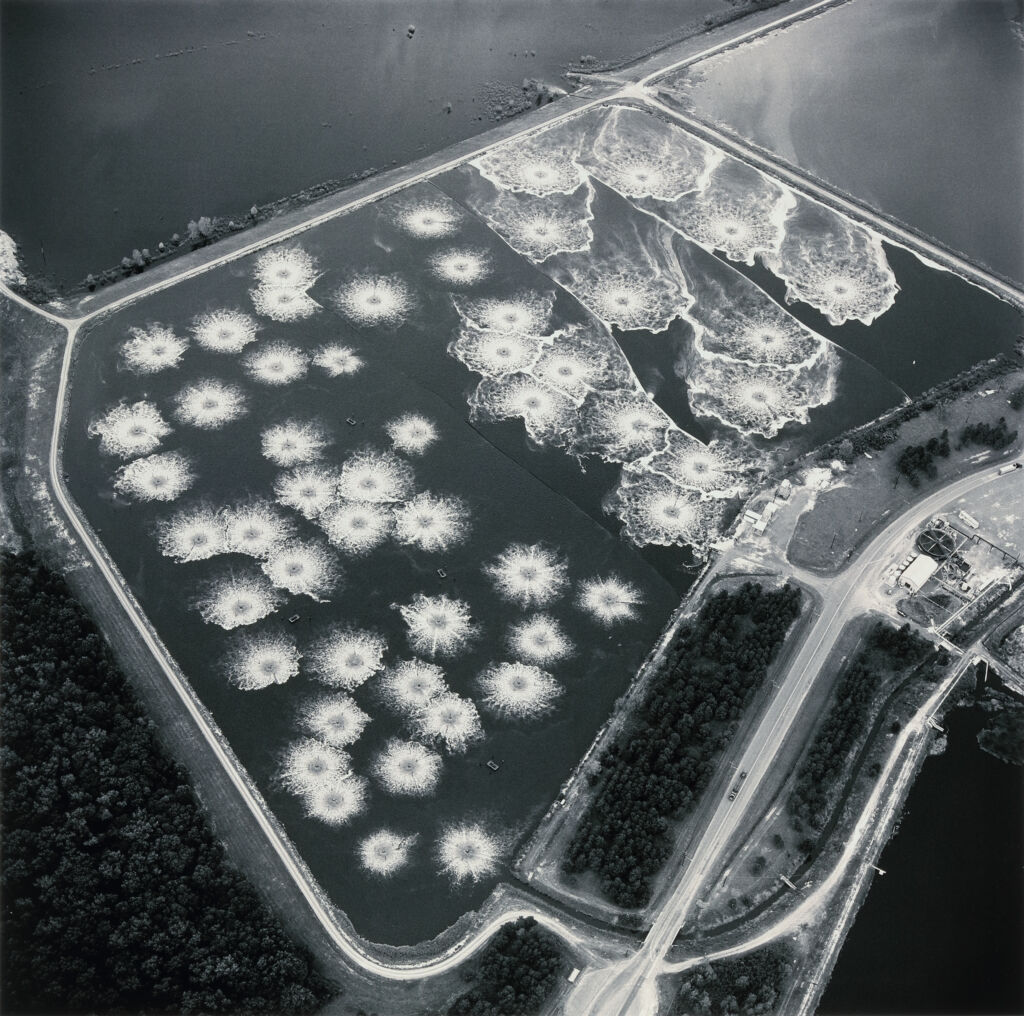 Aeration Pond, Toxic Water Treatment, Catawaba, South Carolina