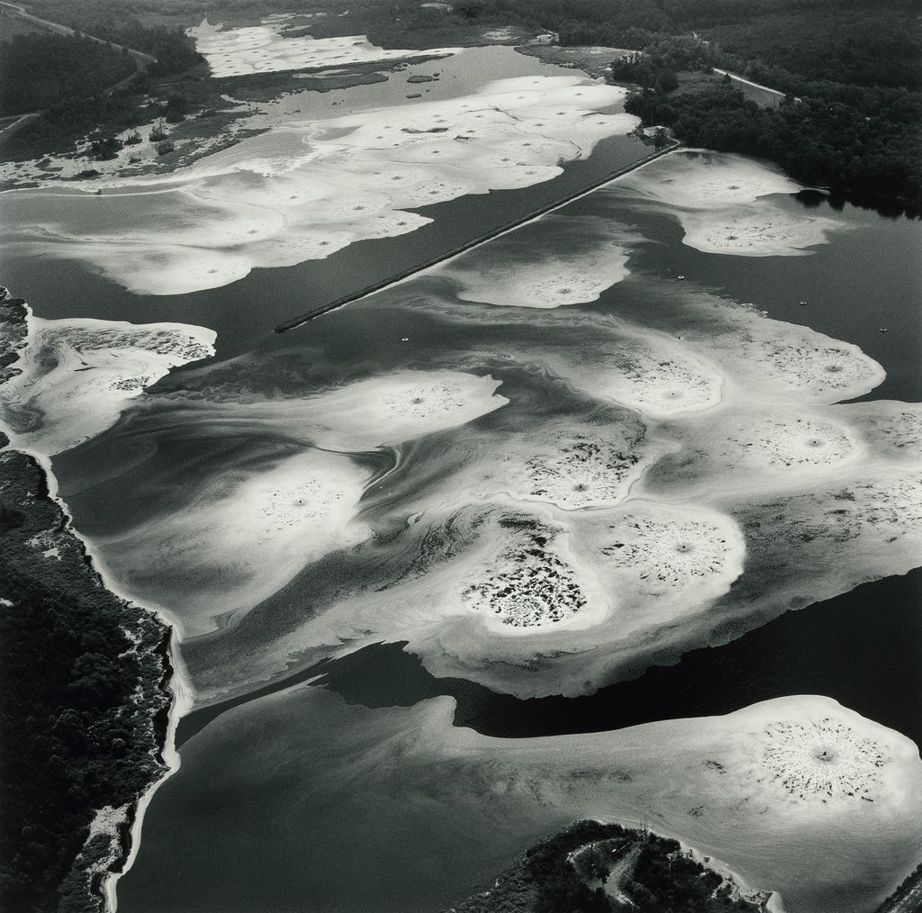 Aeration Pond, Toxic Water Treatment Facility, Crossett, Arkansas